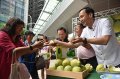 Zhu Lilun, mayor of Xinbei: this year, Wendan pomelo has higher sweetness and better quality. Welcome to support.
