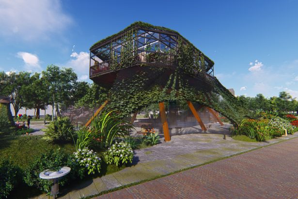 Give birth to the first circular building in Taiwan, the first example in the world that Taiwan and Holland join hands with the whole building materials cycle