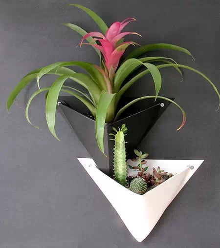 Origami wall hanging potted plant creative design bonsai DIV making picture and text course