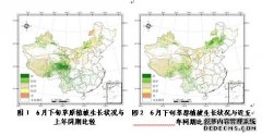The growth of grassland vegetation in China was generally good in June.